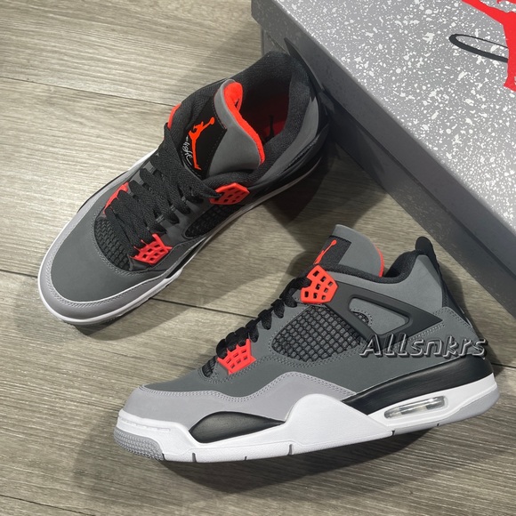 Air Jordan 4 Retro Infrared Men’s - Picture 9 of 10